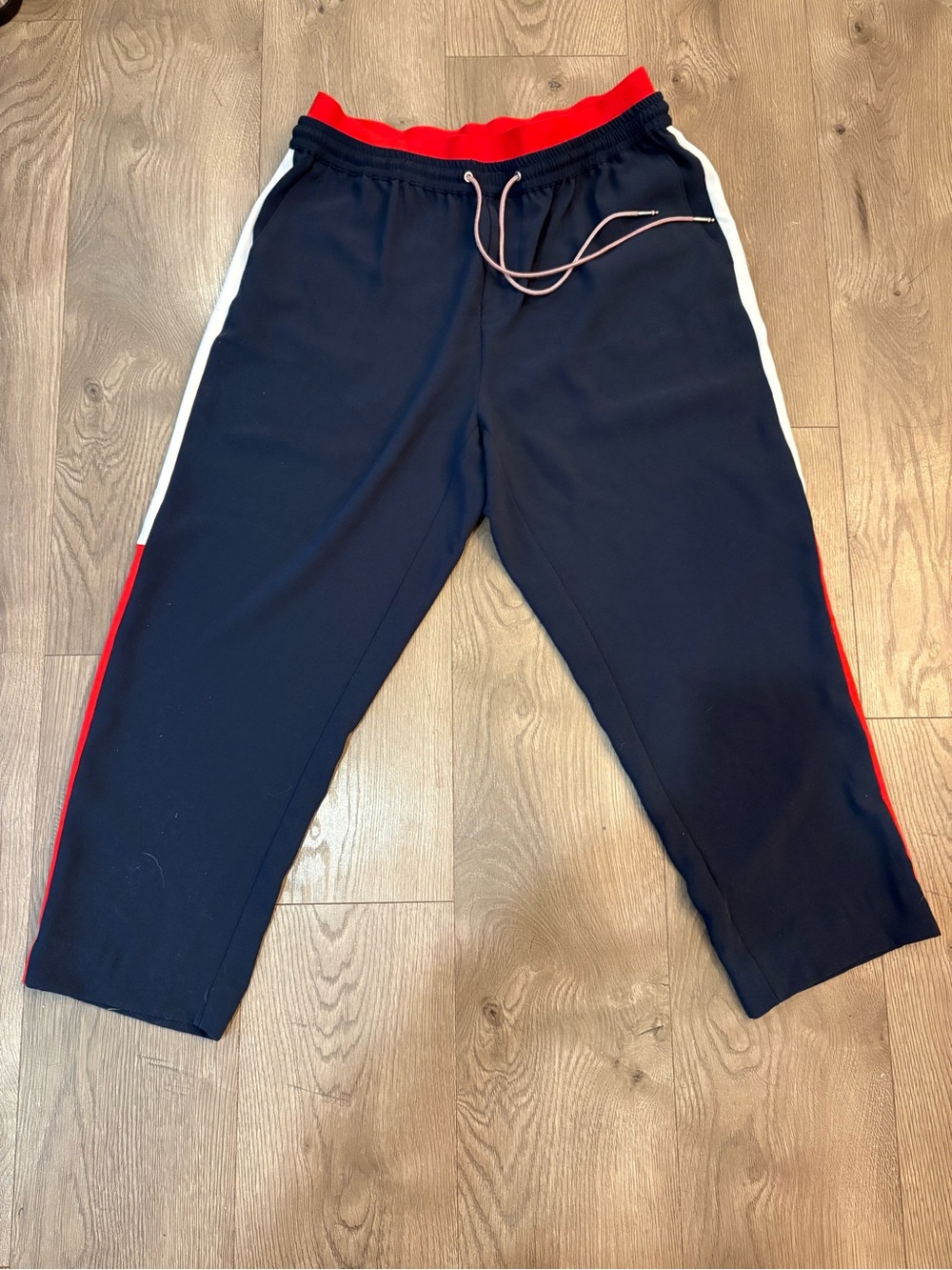 Tommy Hilfiger Track Pants in Navy, Red, and White